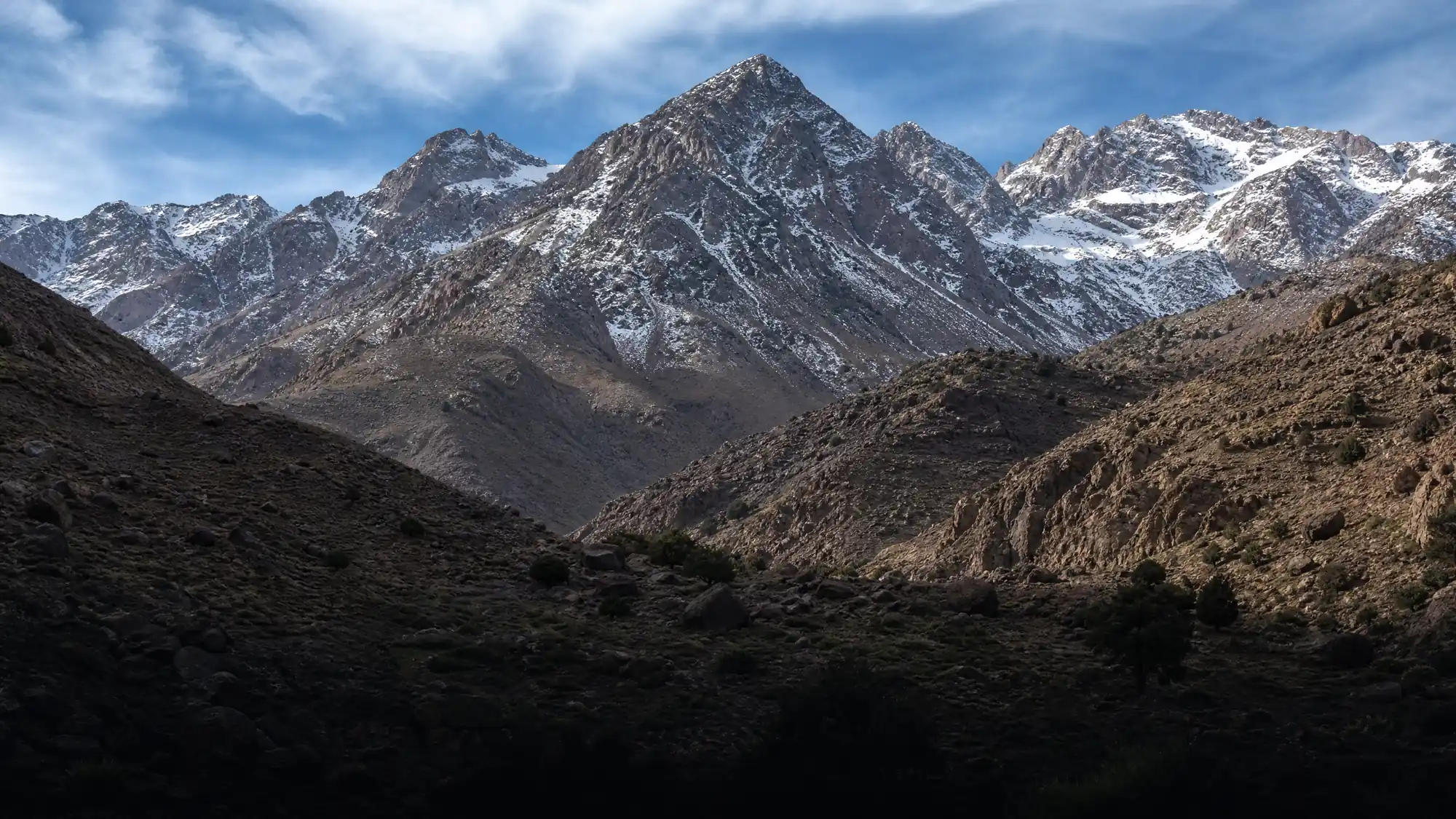 Explorez le plus ancien parc national du Maroc. Partez en trek jusqu'au sommet du mont Toubkal, à 4,167 mètres, ou faites une randonnée d'une journée dans les vallées du Haut Atlas.